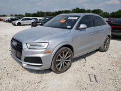 Salvage cars for sale from Copart New Braunfels, TX: 2018 Audi Q3 Premium Plus