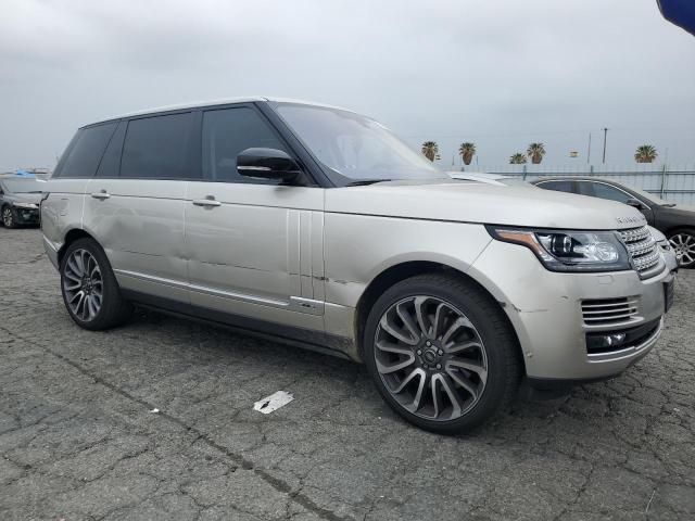 2016 Land Rover Range Rover Supercharged