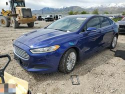 Salvage cars for sale at Magna, UT auction: 2014 Ford Fusion SE Hybrid