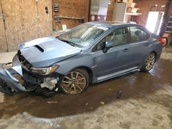 Salvage cars for sale from Copart Ebensburg, PA: 2018 Subaru WRX Limited