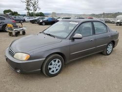 Salvage cars for sale at auction: 2003 KIA Spectra Base