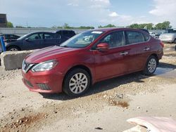 Salvage cars for sale from Copart Kansas City, KS: 2016 Nissan Sentra S