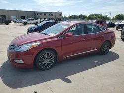 Salvage cars for sale at Wilmer, TX auction: 2013 Hyundai Azera