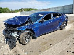 Salvage cars for sale at Franklin, WI auction: 2020 Tesla Model S