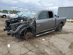 Salvage trucks for sale at Woodhaven, MI auction: 2013 Dodge RAM 1500 SLT