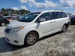 Salvage cars for sale at Loganville, GA auction: 2015 Toyota Sienna XLE