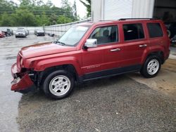 Salvage cars for sale at Savannah, GA auction: 2012 Jeep Patriot Sport