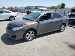 Salvage cars for sale from Copart Bakersfield, CA: 2009 Toyota Corolla Base