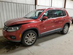 Salvage cars for sale from Copart Pennsburg, PA: 2012 Volkswagen Tiguan S