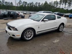 Salvage cars for sale at Harleyville, SC auction: 2012 Ford Mustang
