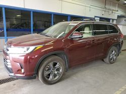 Toyota salvage cars for sale: 2017 Toyota Highlander Limited