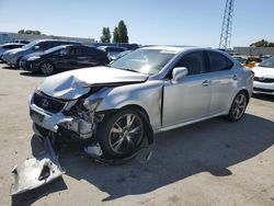 Salvage cars for sale from Copart Hayward, CA: 2010 Lexus IS 250