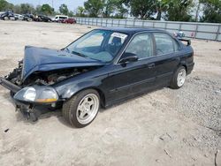 Salvage cars for sale from Copart Riverview, FL: 1998 Honda Civic LX