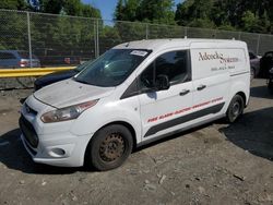 Salvage cars for sale from Copart Waldorf, MD: 2014 Ford Transit Connect XLT