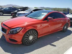 Salvage cars for sale at Las Vegas, NV auction: 2016 Mercedes-Benz CLS 550