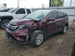 Salvage cars for sale at Chicago Heights, IL auction: 2016 Honda CR-V EXL