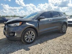 2019 Ford Edge Titanium en venta en Kansas City, KS