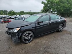 Salvage cars for sale at Baltimore, MD auction: 2017 Honda Accord Sport