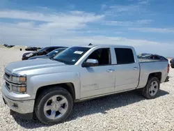 Salvage trucks for sale at Temple, TX auction: 2014 Chevrolet Silverado C1500 LTZ