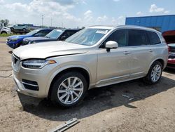 Salvage cars for sale from Copart Woodhaven, MI: 2016 Volvo XC90 T6
