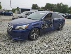 Salvage cars for sale at Mebane, NC auction: 2015 Subaru Legacy 3.6R Limited