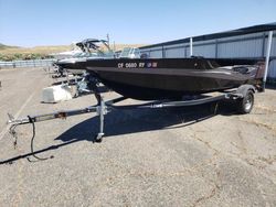 Salvage boats for sale at Sacramento, CA auction: 2017 Lowe Boat
