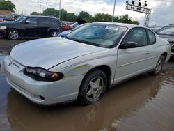 Salvage cars for sale from Copart Columbus, OH: 2003 Chevrolet Monte Carlo LS