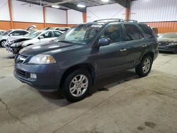 Salvage cars for sale at auction: 2004 Acura MDX Touring