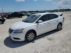 Salvage cars for sale at Arcadia, FL auction: 2015 Nissan Sentra S