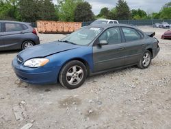 Salvage cars for sale at Madisonville, TN auction: 2003 Ford Taurus SE