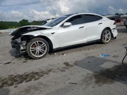 Salvage cars for sale from Copart Lebanon, TN: 2012 Tesla Model S