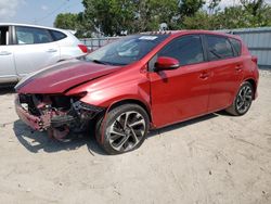 Salvage cars for sale at Riverview, FL auction: 2018 Toyota Corolla IM