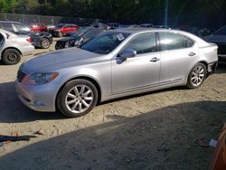 Salvage cars for sale at Waldorf, MD auction: 2009 Lexus LS 460L