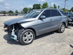 2014 Mercedes-Benz ML 350 4matic en venta en Riverview, FL