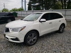 Salvage cars for sale from Copart Windsor, NJ: 2017 Acura MDX Technology
