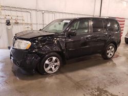 Salvage cars for sale from Copart Avon, MN: 2012 Honda Pilot EXL