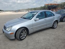 Salvage cars for sale at Greenwell Springs, LA auction: 2003 Mercedes-Benz C 230K Sport Sedan
