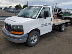 Salvage trucks for sale at Brighton, CO auction: 2016 GMC Savana Cutaway G3500