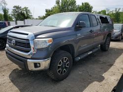 Toyota salvage cars for sale: 2015 Toyota Tundra Double Cab SR/SR5