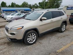 SUV salvage a la venta en subasta: 2015 Jeep Cherokee Limited