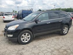Salvage cars for sale from Copart Indianapolis, IN: 2012 Chevrolet Traverse LT