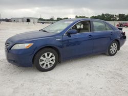 Salvage cars for sale from Copart New Braunfels, TX: 2007 Toyota Camry Hybrid