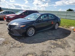 Salvage cars for sale at Mcfarland, WI auction: 2020 Toyota Camry XLE