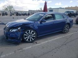 Salvage cars for sale at Anthony, TX auction: 2017 Volkswagen Passat SE