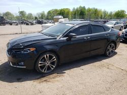 Vehiculos salvage en venta de Copart Chalfont, PA: 2019 Ford Fusion Titanium