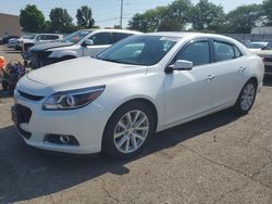 Chevrolet Malibu LTZ salvage cars for sale: 2015 Chevrolet Malibu LTZ