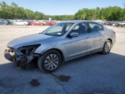 Salvage cars for sale at Albany, NY auction: 2012 Honda Accord LX