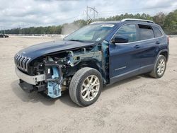 Salvage cars for sale at Greenwell Springs, LA auction: 2018 Jeep Cherokee Latitude