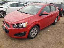 Salvage cars for sale at Elgin, IL auction: 2012 Chevrolet Sonic LS