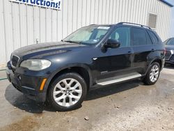 Salvage cars for sale from Copart Mercedes, TX: 2011 BMW X5 XDRIVE35I